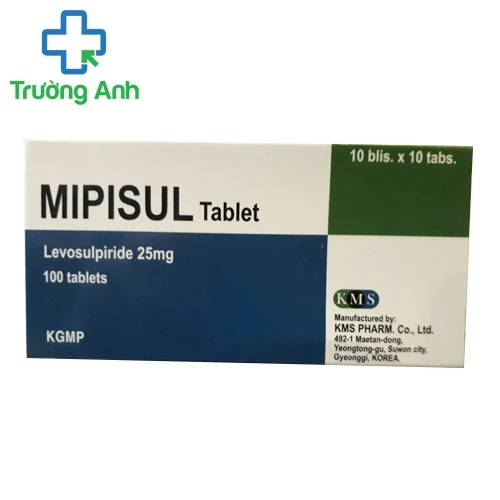 Mipisul 25mg - Thuốc trị rối loạn thần kinh hiệu quả