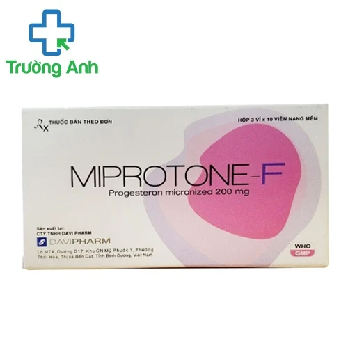 Miproton-F - Thuốc điều trị rối loạn nội tiết tố nữ của Davipharm