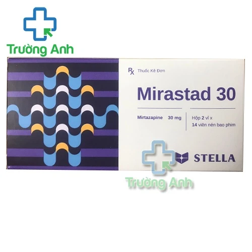 Mirastad 30mg - Thuốc trị trầm cảm hiệu quả