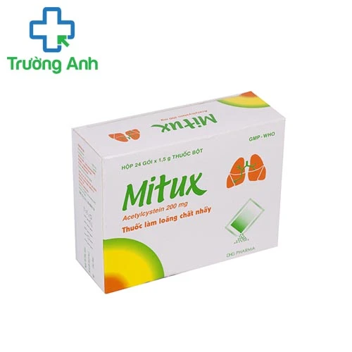 Mitux 200mg - Thuốc điều trị viêm phế quản hiệu quả