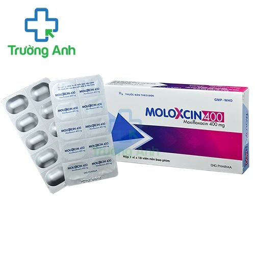 Moloxcin 400 - Thuốc điều trị nhiễm khuẩn hiệu quả của DHG