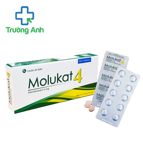 Molukat 4 DHG Pharma - Thuốc điều trị hen phế quản hiệu quả