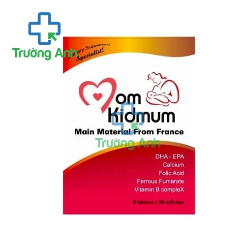 Mom KidMum Vinphaco - Hỗ trợ bổ sung vitamin và khoáng chất cho bà bầu