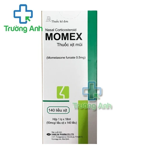 Momex Nasal Spray - Thuốc  xịt điều trị viêm mũi dị ứng hiệu quả
