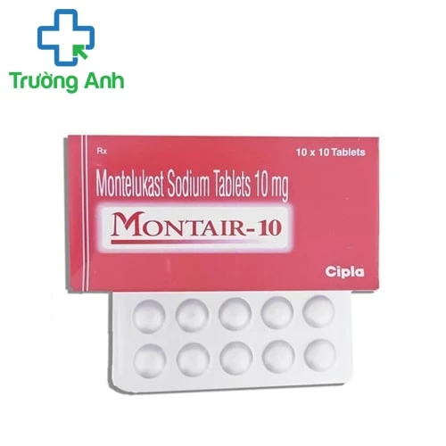 Montair 10mg Cipla - Thuốc điều trị hen phế quản hiểu quả của Ấn