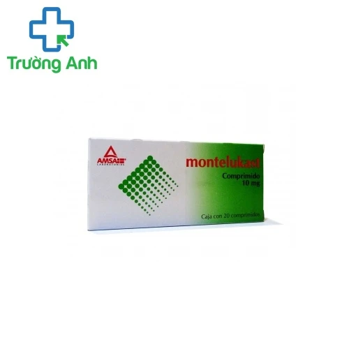 Montelukast 10mg AMSA - Thuốc điều trị bệnh hen suyễn hiệu quả