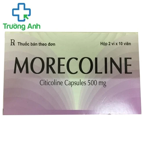 Morecoline 500mg - Thuốc trị bệnh não cấp tính
