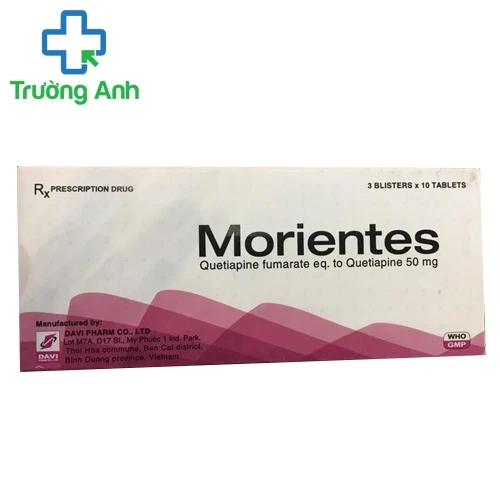 Morientes 50mg - Thuốc điều trị trầm cảm của Davipharm