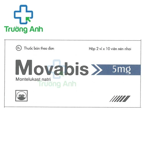 Movabis 5mg - Thuốc điều trị bệnh hen suyễn hiệu quả của Pymepharco