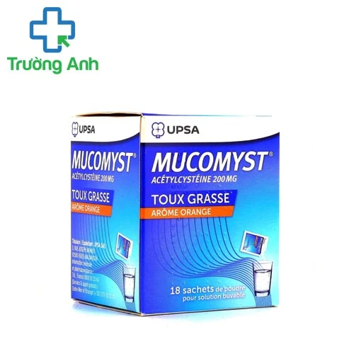 Mucomyst 200mg - Thuốc điều trị viêm phế quản hiệu quả