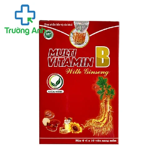Multi Vitamin B With Ginseng - Bổ sung vitamin B cho cơ thể