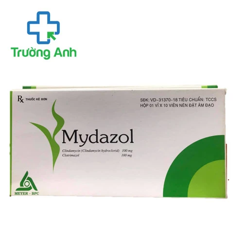 Mydazol Meyer-BPC - Viên đặt điều trị viêm âm đạo hiệu quả