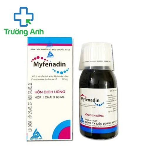 Myfenadin 30mg Meyer-BPC (60ml) - Thuốc điều trị viêm mũi dị ứng hiệu quả
