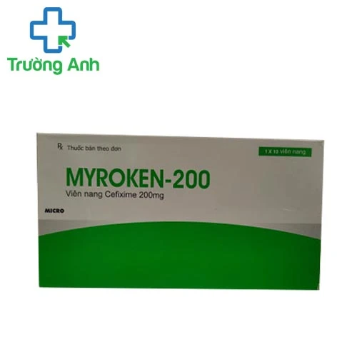 Myroken 200mg - Thuốc kháng sinh trị bệnh hiệu quả của Ấn Độ