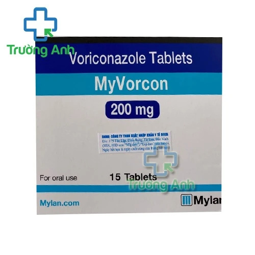 MyVorcon 200mg Mylan - Thuốc điều trị nấm hiệu quả của Ấn Độ