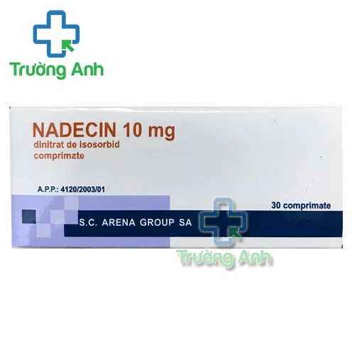 Nadecin 10mg - Thuốc điều trị đau thắt ngực hiệu quả của Romania