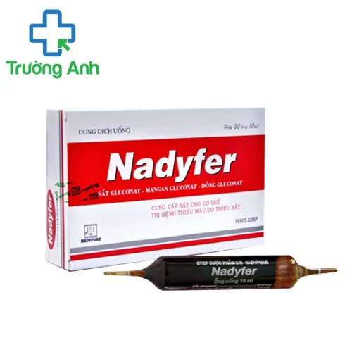Nadyfer - Giúp bổ sung sắt hiệu quả của Nadyphar