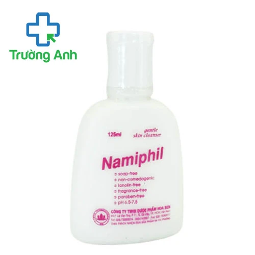 Sữa rửa mặt và toàn thân Namiphil 125ml Hoa Sen