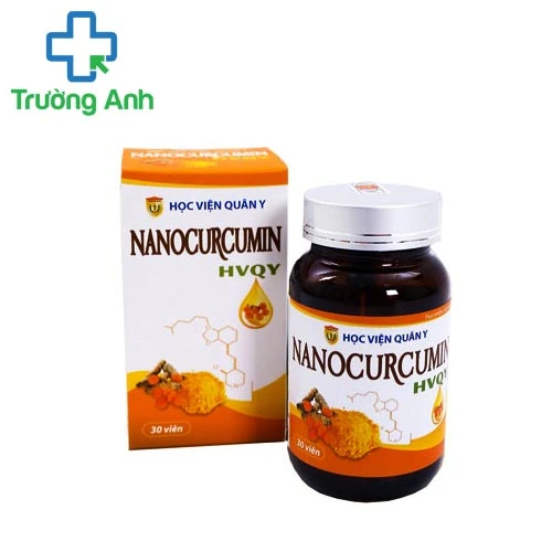 NANOCURCUMIN Bot.30 HVQY - Thuốc điều trị viêm loét dạ dày, tá tràng hiệu quả