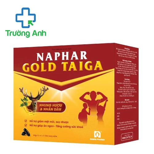 Naphar Gold Taiga Nam Ha Pharma - Bổ sung vitamin và khoáng chất