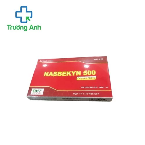 Nasbekyn 500 Hataphar - Thuốc điều trị nhiễm khuẩn