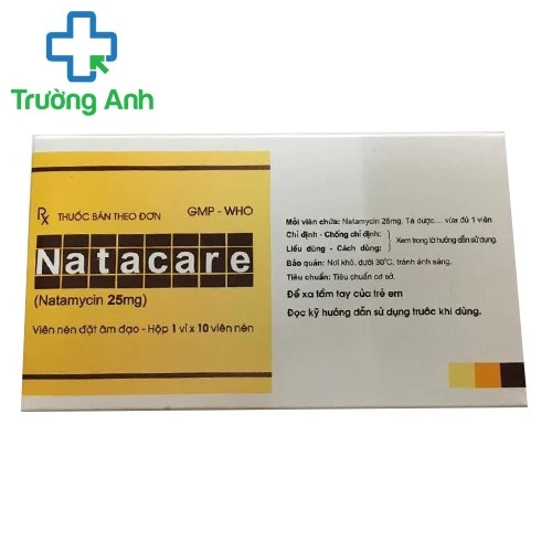 Natacare - Thuốc điều trị viêm âm đạo hiệu quả của Pharbaco
