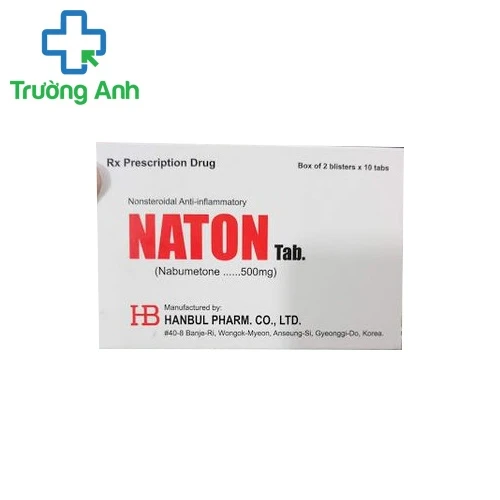 Naton 500mg - Thuốc điều trị viêm xương khớp hiệu quả của Hàn Quốc