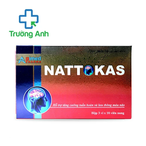 Nattokas - Hỗ trợ tăng cường tuần hoàn và lưu thông máu hiệu quả của Apimed