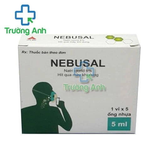Nebusal 6% 5ml CPC1HN (khí dung) - Thuốc điều trị ngạt mũi, sổ mũi hiệu quả