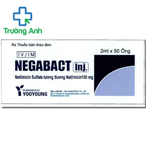 Negabact -  Thuốc trị ký sinh trùng, chống nhiễm khuẩn, kháng virus, kháng nấm của Hàn Quốc
