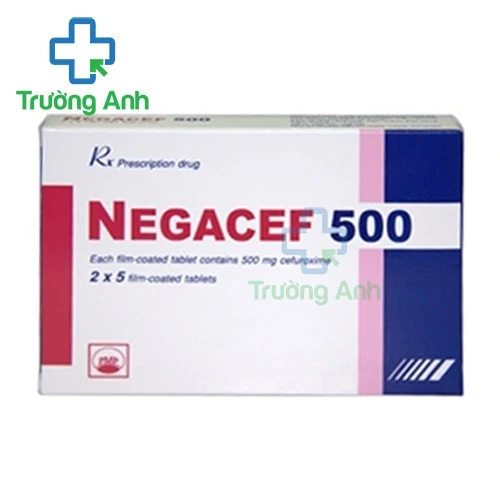 Negacef 500 - Thuốc điều trị nhiễm khuẩn hiệu quả của Pymepharco