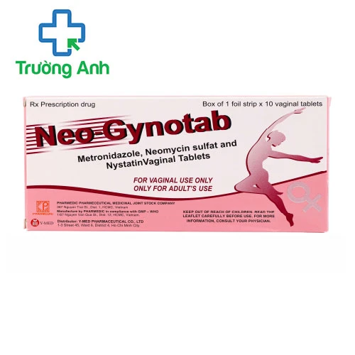 Neo Gynotab - Thuốc điều trị viêm nhiễm phụ khoa của Pharmedic