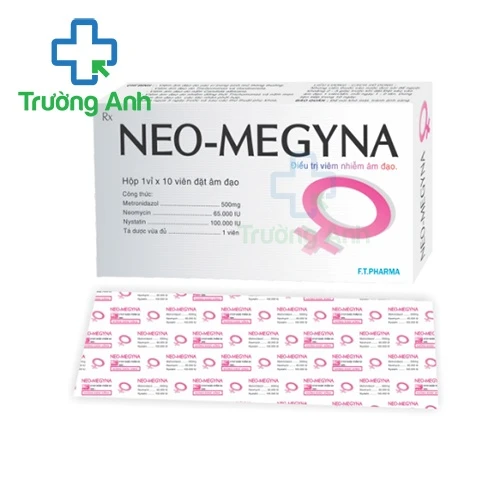 Neo-Megyna - Viên đặt điều trị viêm âm đạo hiệu quả của F.T.Pharma