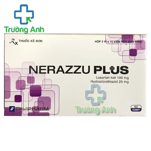 Nerazzu Plus - Thuốc điều trị cao huyết áp hiệu quả của Davipharm