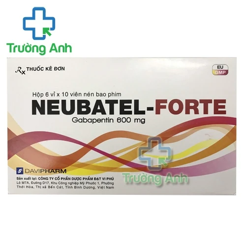 NEUBATEL-FORTE - Thuốc điều trị bệnh động kinh hiệu quả của Davipharm
