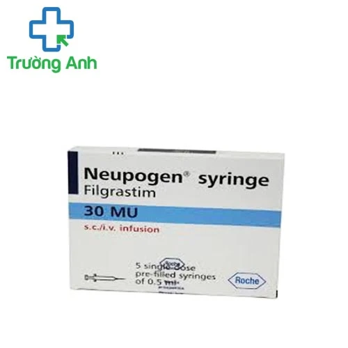 Neupogen syringe 30MU Roche - Thuốc điều trị ung thư hiệu quả