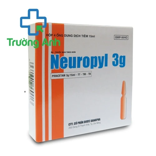Neuropyl 3g - Điều trị chứng chóng mặt hiệu quả của Danapha