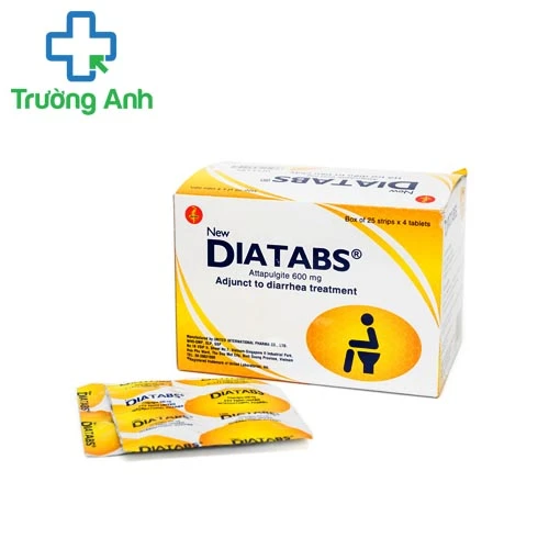 New Diatab - Thuốc điều trị tiêu chảy hiệu quả