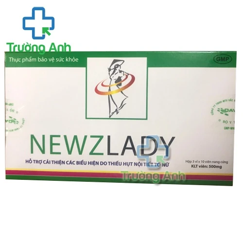 Newzlady - Giúp bổ sung Estrogen tự nhiên, cân bằng nội tiết tố cho phụ nữ