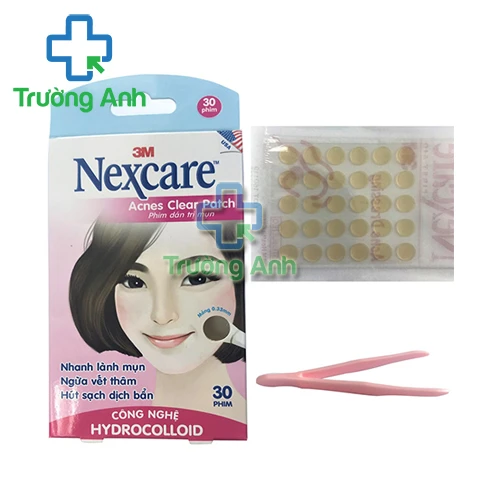 Nexcare acne patch thinner - Miếng dán mụn 30 miếng
