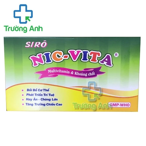 Nic-vita 10ml - Giúp bồi bổ cơ thể hiệu quả