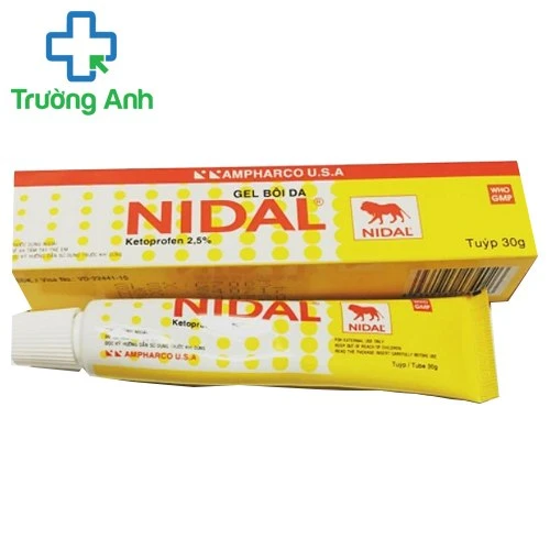 Nidal cream 30g - Thuốc kháng viêm, giảm đau hiệu quả
