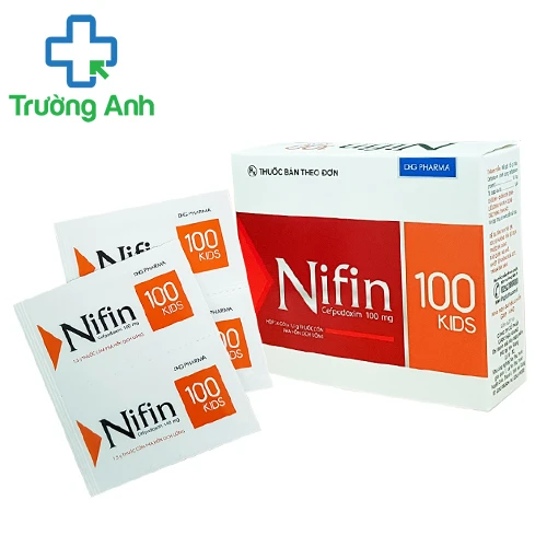 Nifin 100 Kids - Thuốc điều trị nhiễm khuẩn hiệu quả của DHG