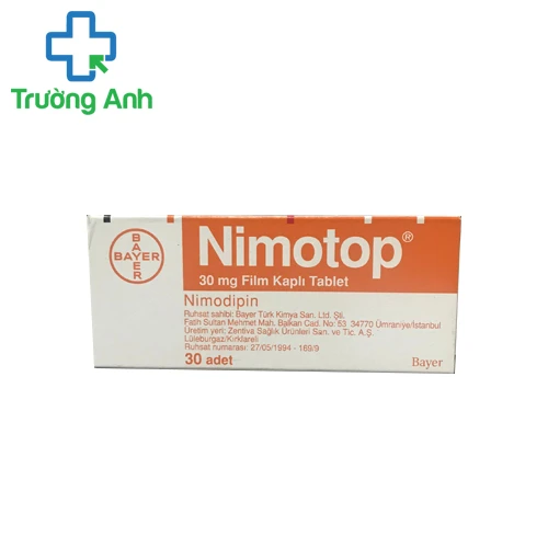 Nimotop 30mg - Thuốc điều trị thiếu hụt thần kinh hiệu quả