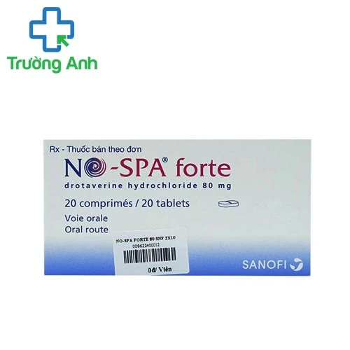 No-spa Forte 80mg - Thuốc điều trị đau dạ dày hiệu quả