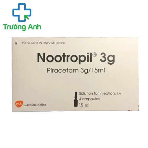 Nootropil 3g - Thuốc điều trị tâm thần của Ý hiệu quả