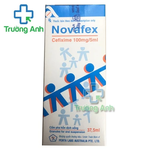 Novafex 100mg/5ml - Thuốc điều trị nhiễm khuẩn hiệu quả