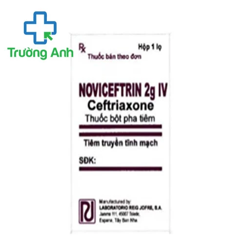 Noviceftrin 2g IV - Thuốc điều trị nhiễm khuẩn hiệu quả của Tây Ban Nha