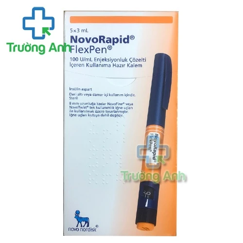 Novorapid Flexpen 100IU/ml - Thuốc điều trị bệnh tiểu đường hiệu quả