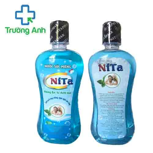 Nước súc miệng Nita (vị bạc hà) - Giúp ngăn ngừa sâu răng hiệu quả